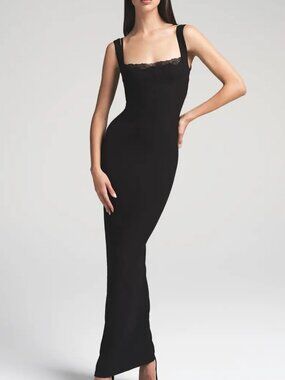 NWT SKIMS Soft Lounge Lace Tank Dress